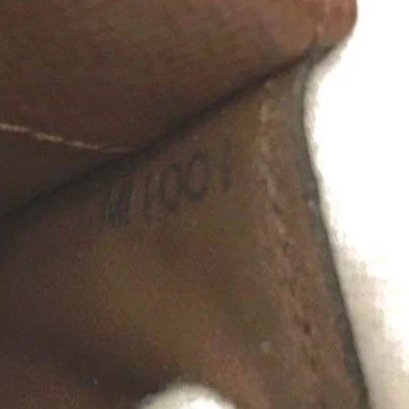 Louis Vuitton Monogram Porte Monnaie Plat Coin Purse Wallet Brown/ - Picture 14 of 15